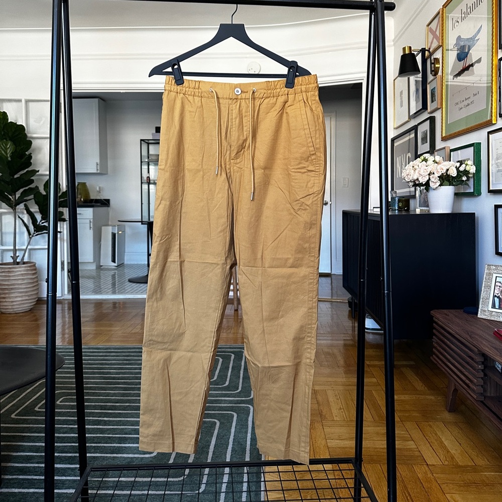 Mango drawstring pants size M